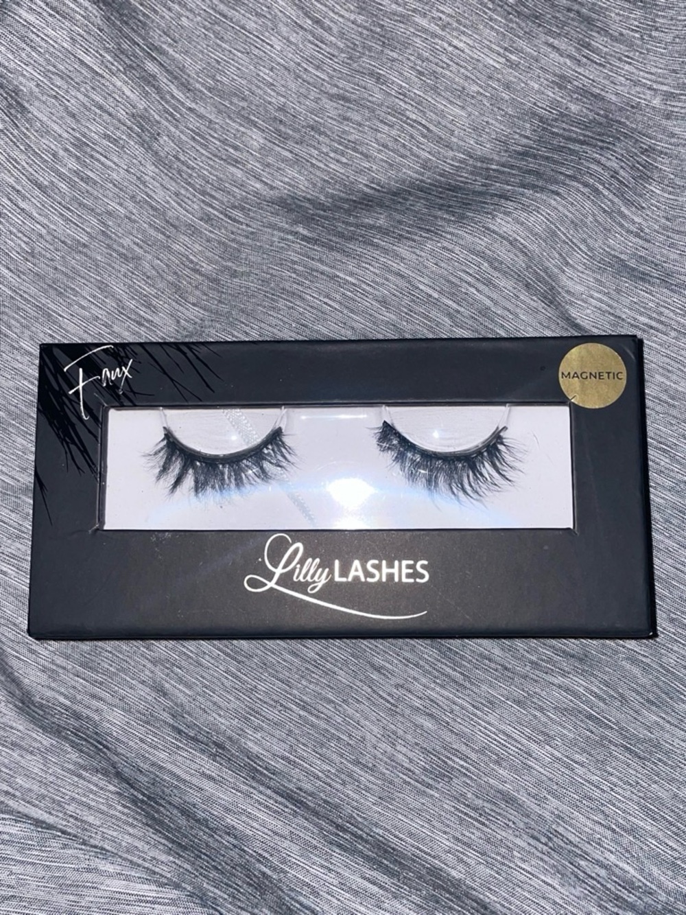 Lilly Lashes Faux Magnetic Black Mink Flutter Lashes